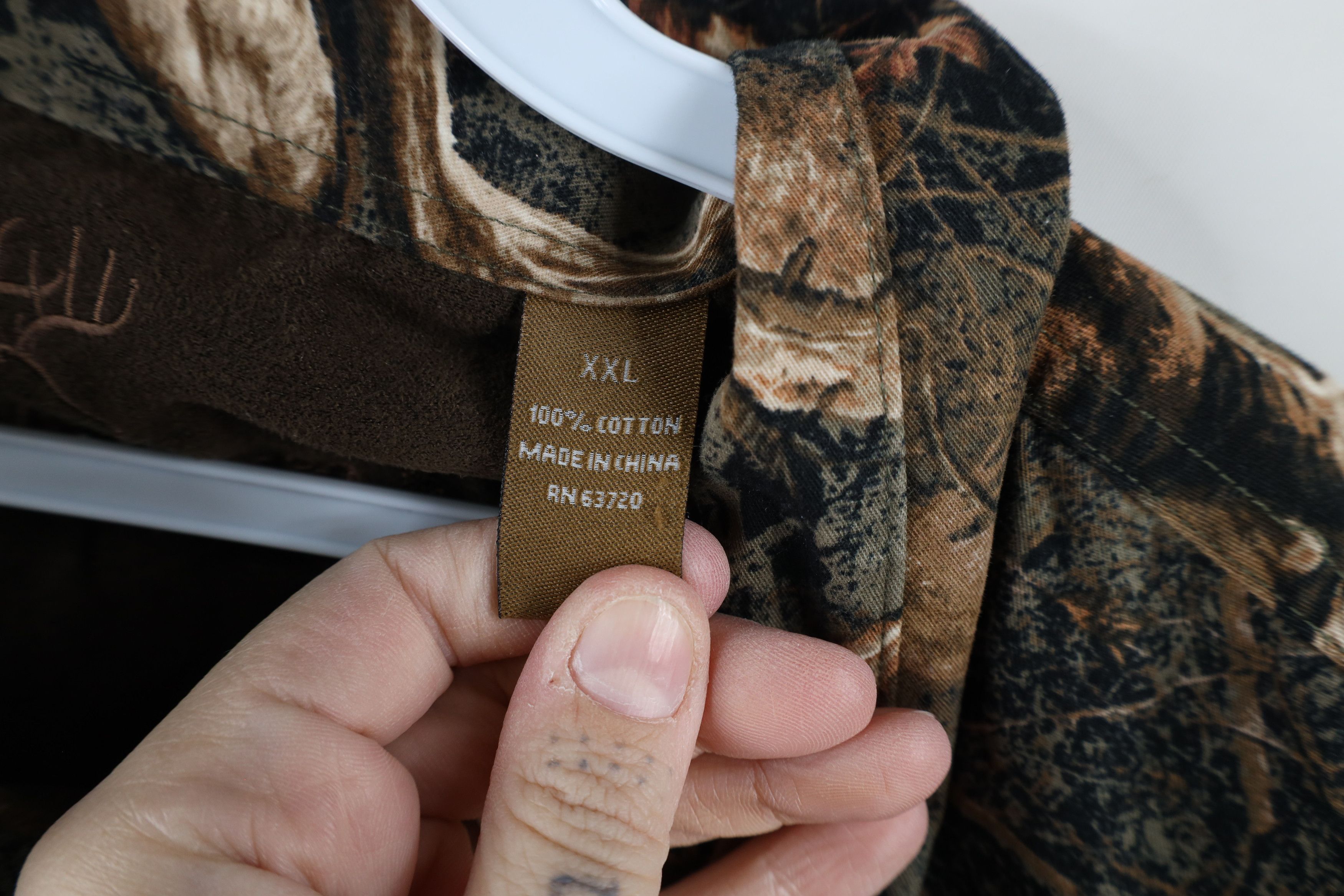 Vintage Vintage 90s Deer Buck All Over Print Button Down Shirt Size US XXL / EU 58 / 5 - 11 Thumbnail
