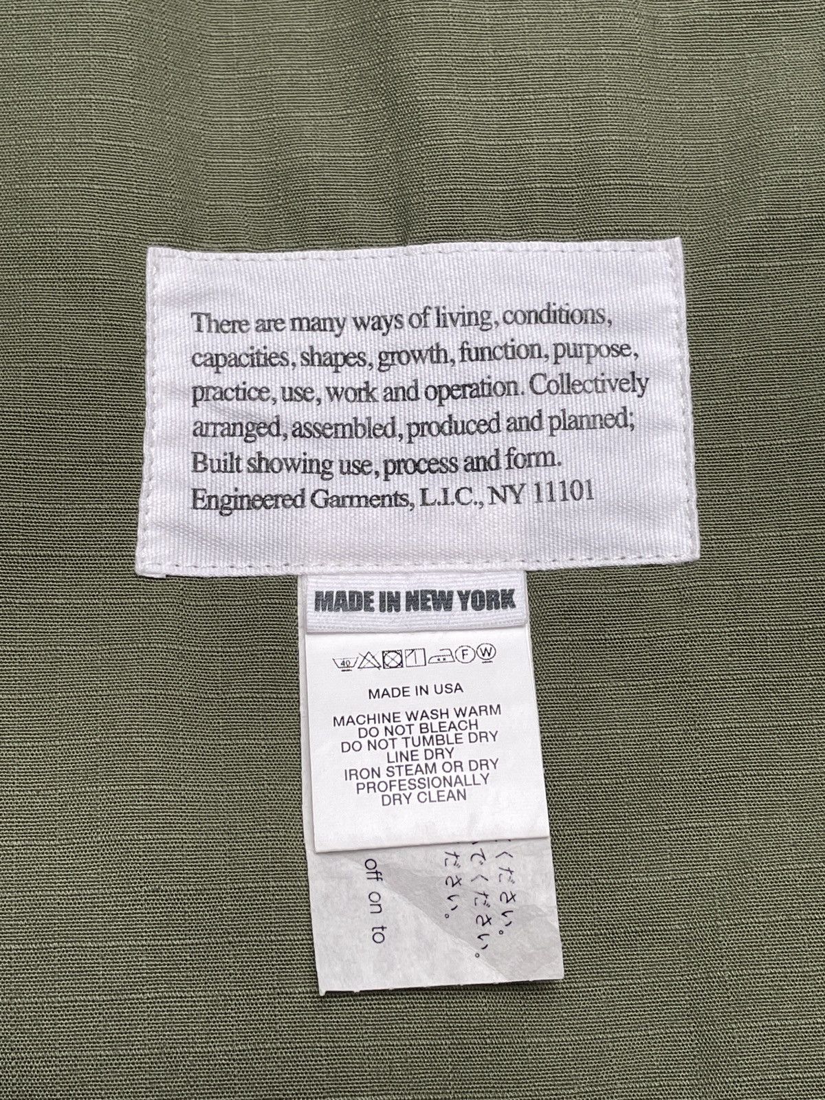 Engineered Garments Vintage Engineered Garments Tactical Military Vest 2000s Size US S / EU 44-46 / 1 - 10 Thumbnail