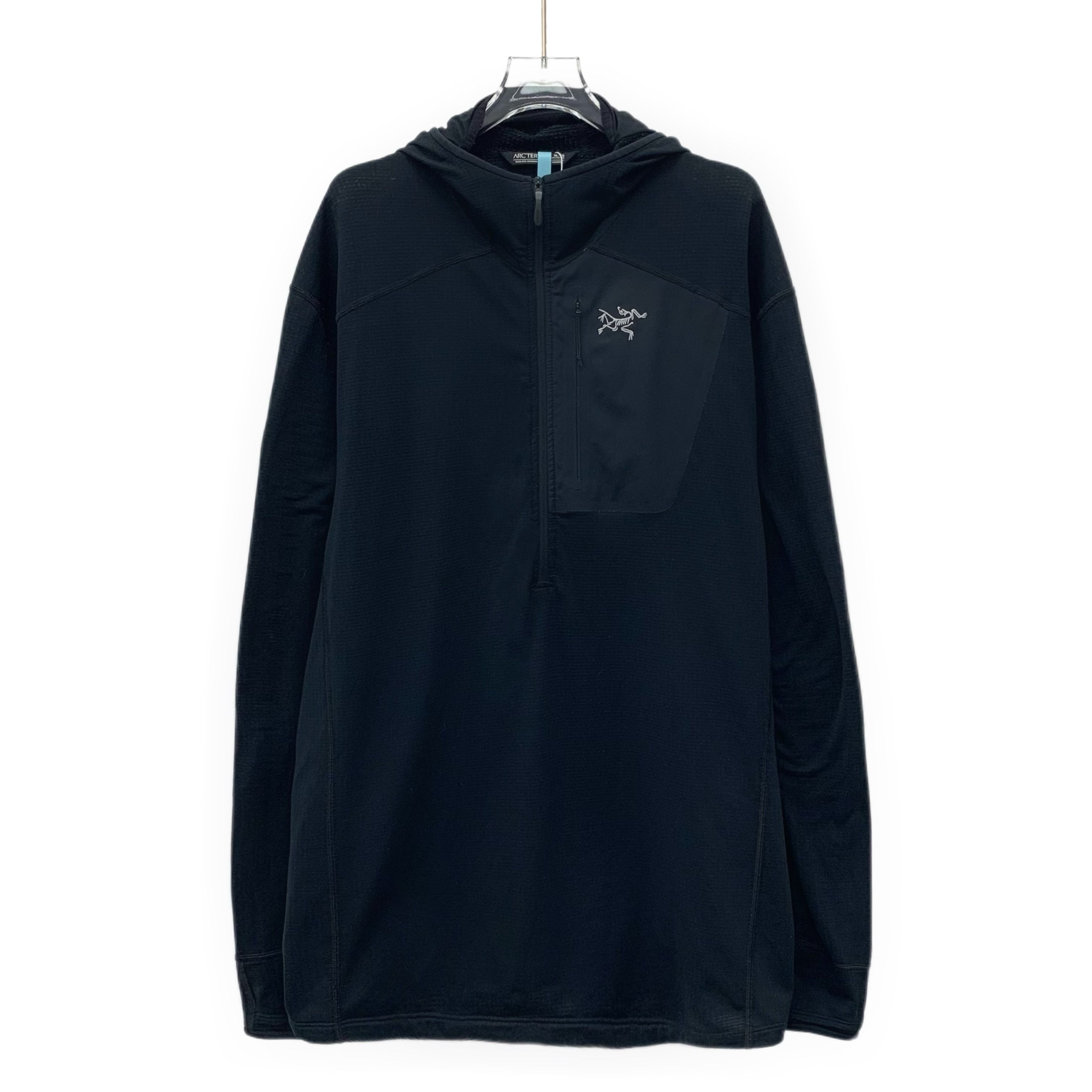 ARC'TERYX Navy Hooded Zip-Up Jacket (Size XL)