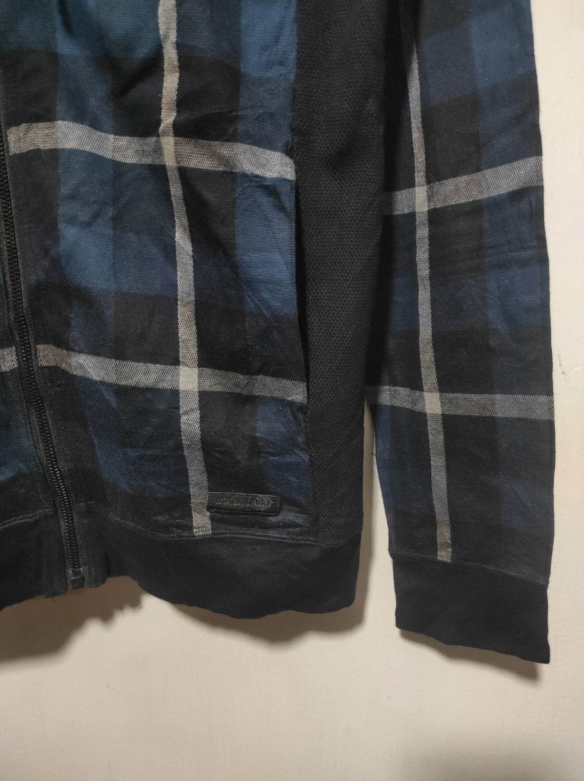 Black Label Black Label plaid tartan zip fur hoodie ifsix LGB style Size US M / EU 48-50 / 2 - 6 Thumbnail