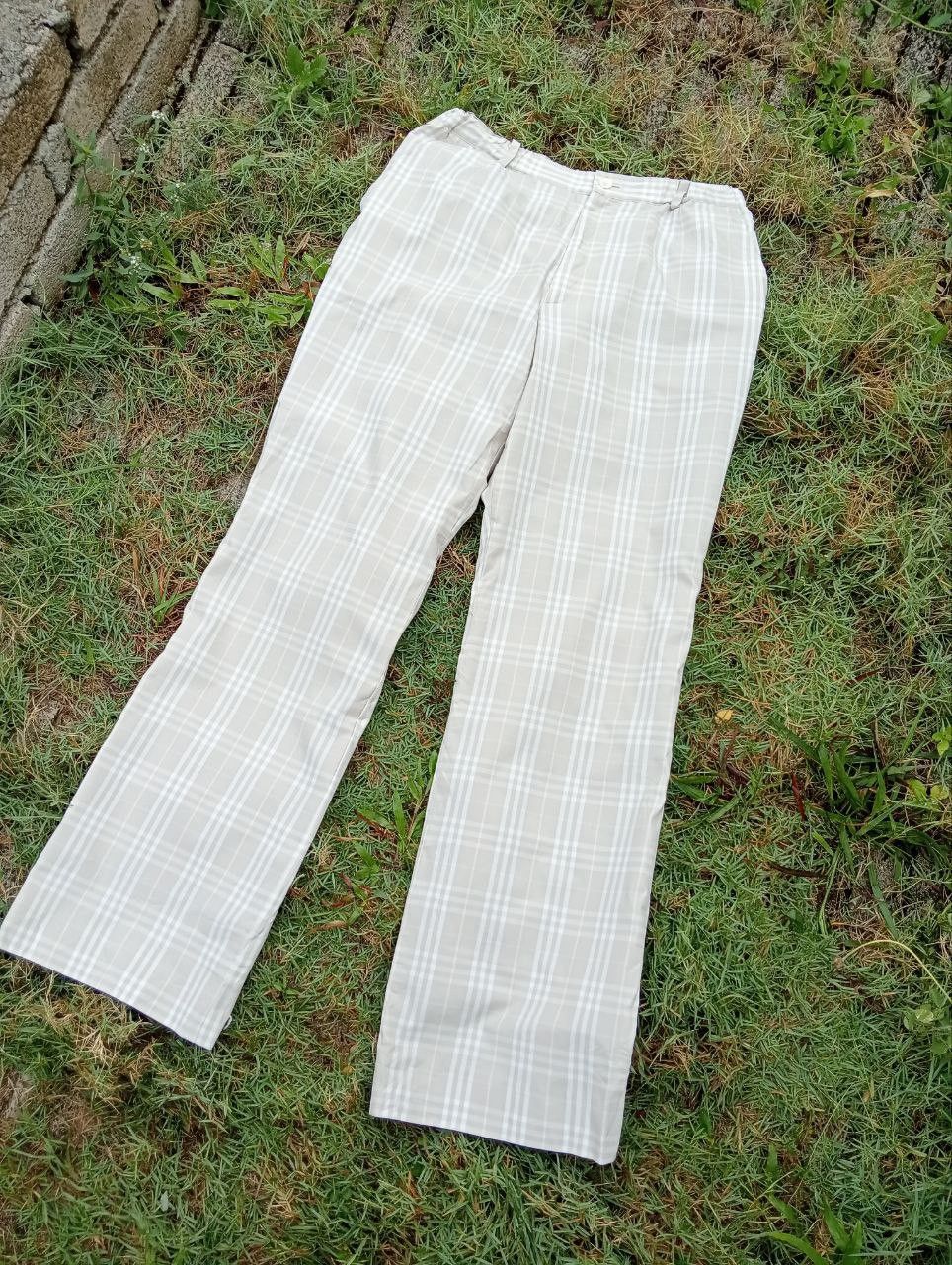 Burberry Vintage Burberry Nova Pants - Size L Size 29" - 2 Thumbnail