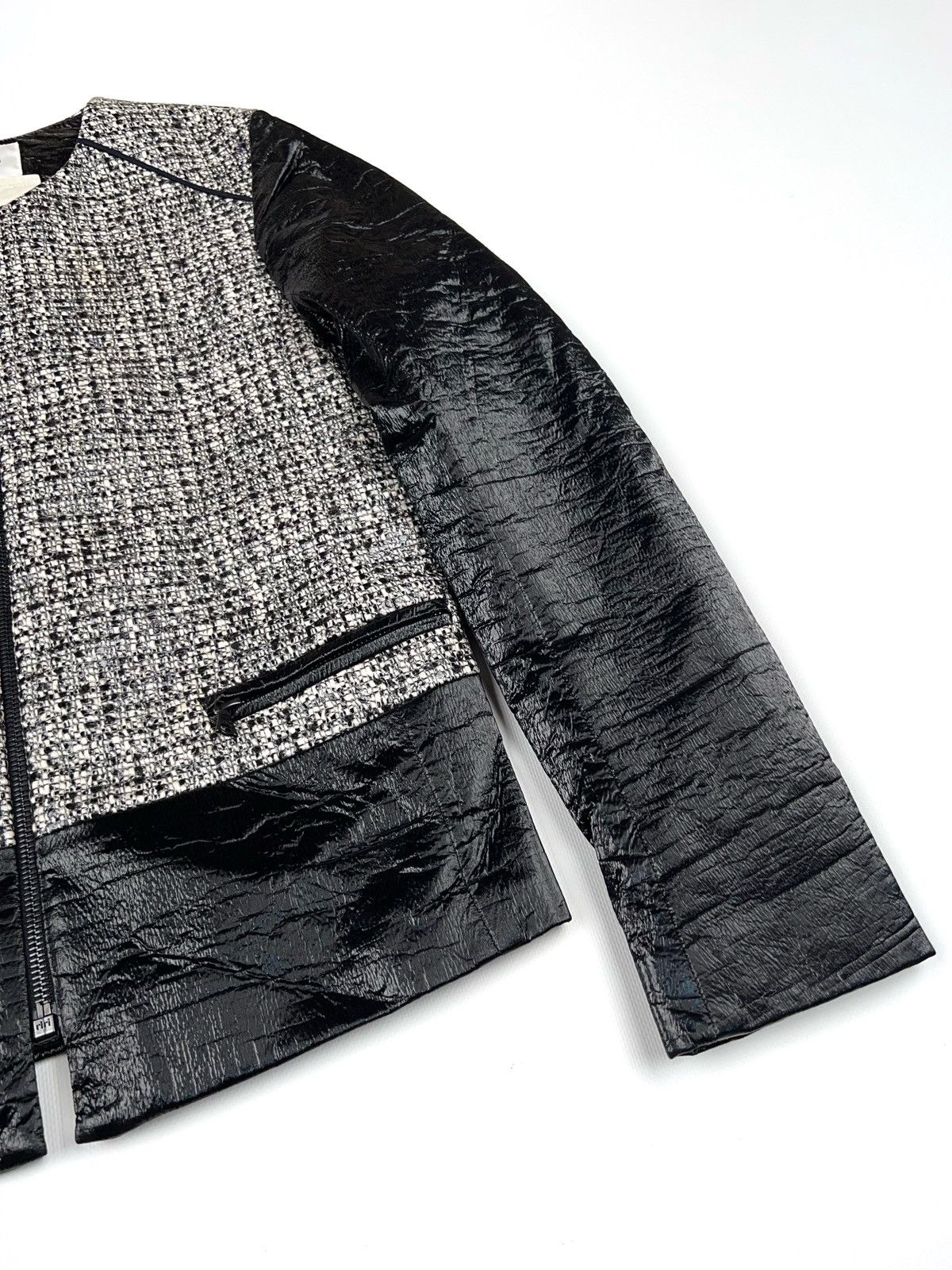 Sandro Sandro Sample Vedette Jacket Tweed Metallic Size S / US 4 / IT 40 - 10 Thumbnail