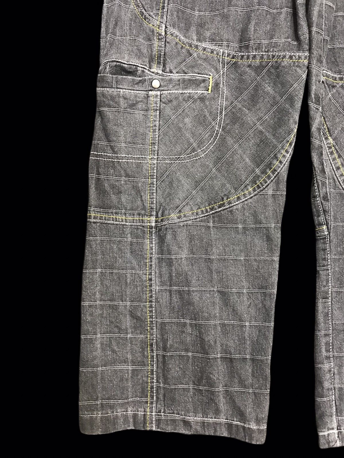 Japanese Brand 💥BAGGY💥VERY RARE TRANSER BAGGY MULTIPOCKETS PANT F354 Size US 29 - 9 Thumbnail