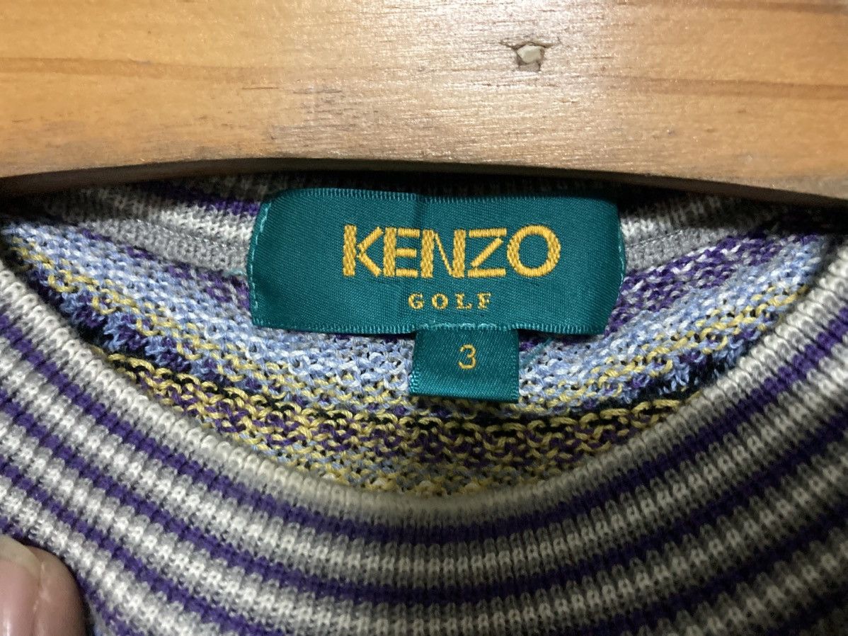 Kenzo Vintage Kenzo Yarn Knitwear Tshirt Size US M / EU 48-50 / 2 - 4 Thumbnail