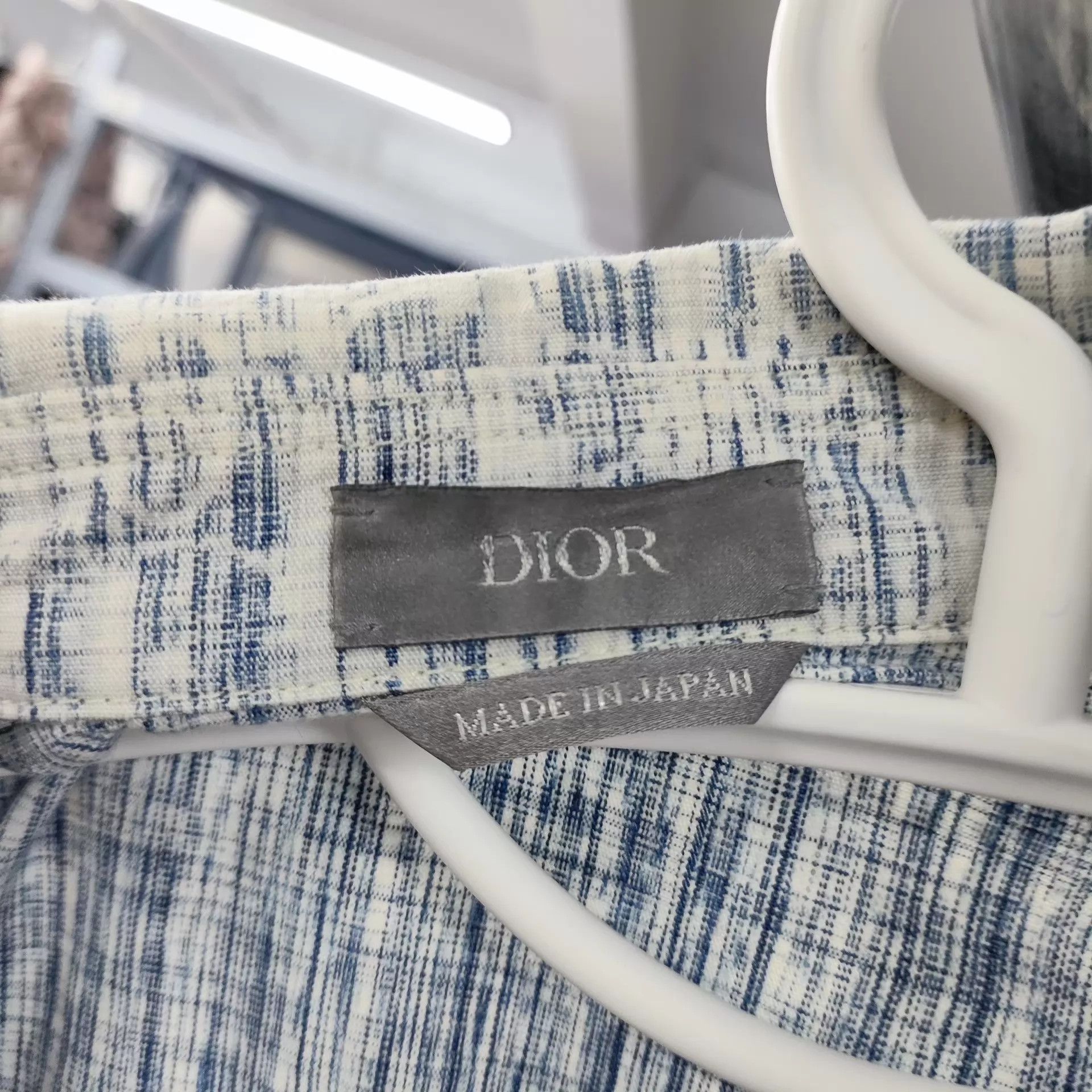 Dior Dior Cotton Long-Sleeve Shirt Light Blue Size 44 Size US S / EU 44-46 / 1 - 2 Thumbnail