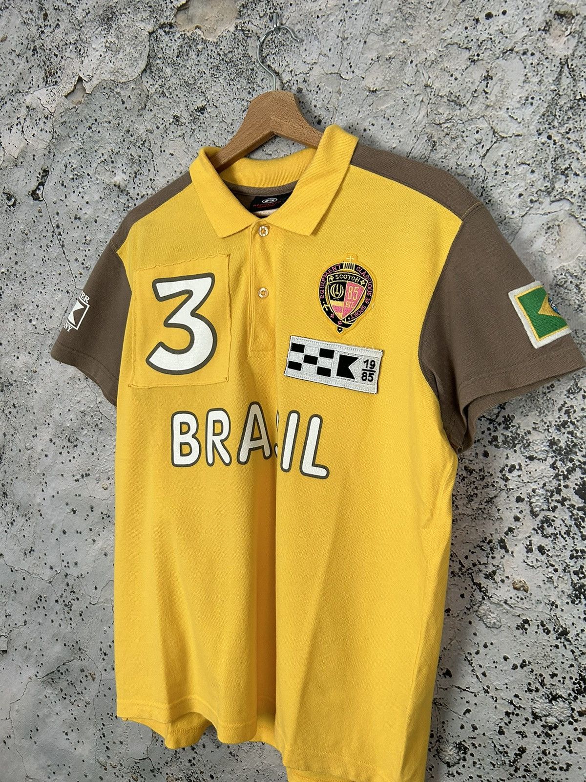 Vintage Vintage Brazil Chief Keef Polo Drill Rap Hype Streetwear Size US M / EU 48-50 / 2 - 2 Thumbnail