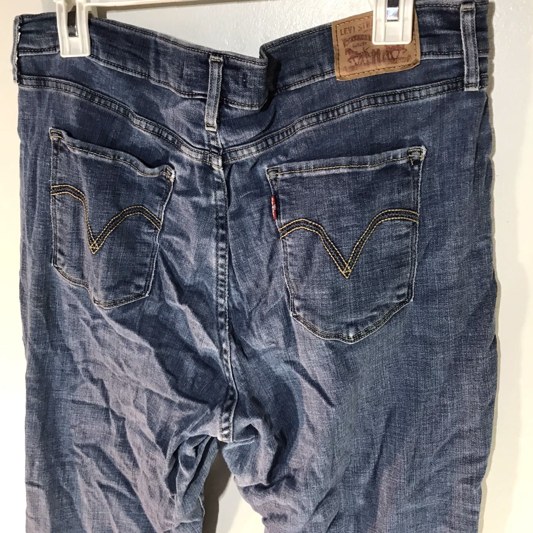 Levi's Levi's Classic Straight Jeans Women Size 10 Light Wash Blue 90s USA Size 32" / US 10 / IT 46 - 4 Thumbnail
