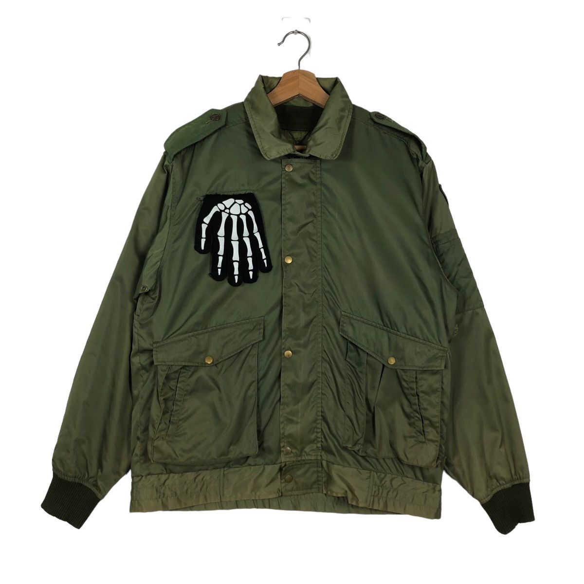 Japanese Brand 🔥RIOT RIOT BOMBER JACKET GSDF JAPAN MILITARY ISSEY MIYAKE Size US M / EU 48-50 / 2 - 2 Thumbnail