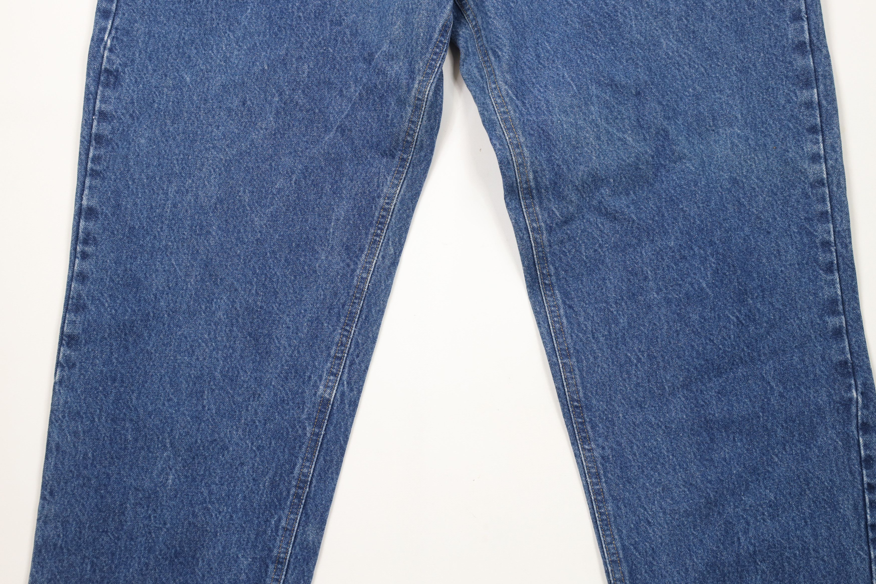 Carhartt × Vintage Vintage Y2K Carhartt Spell Out Tapered Leg Denim Jeans Blue Size US 44 / EU 60 - 3 Thumbnail