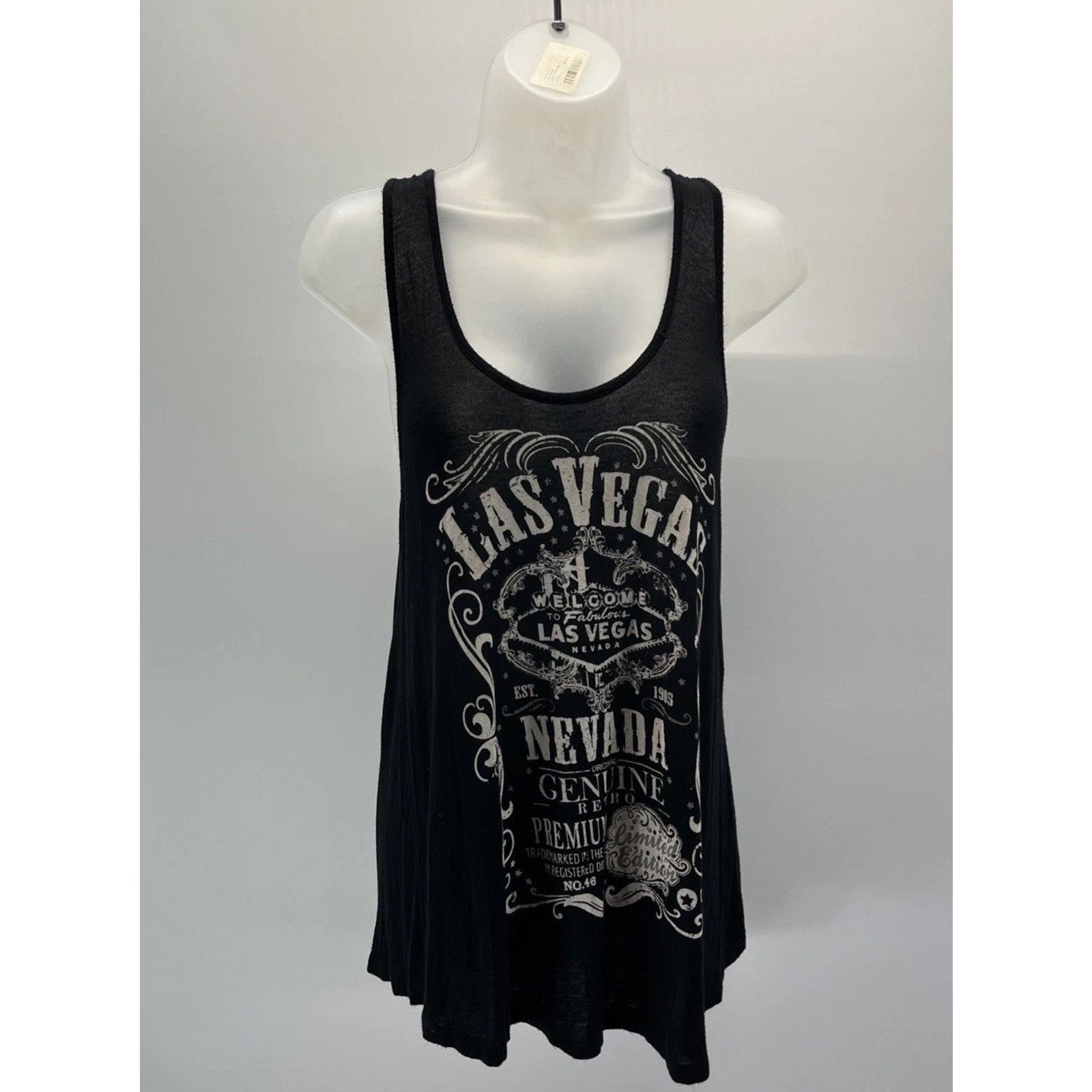 Other Banana Expression NY black Las Vegas Nevada Tank top size S Size S / US 4 / IT 40 - 1 Thumbnail