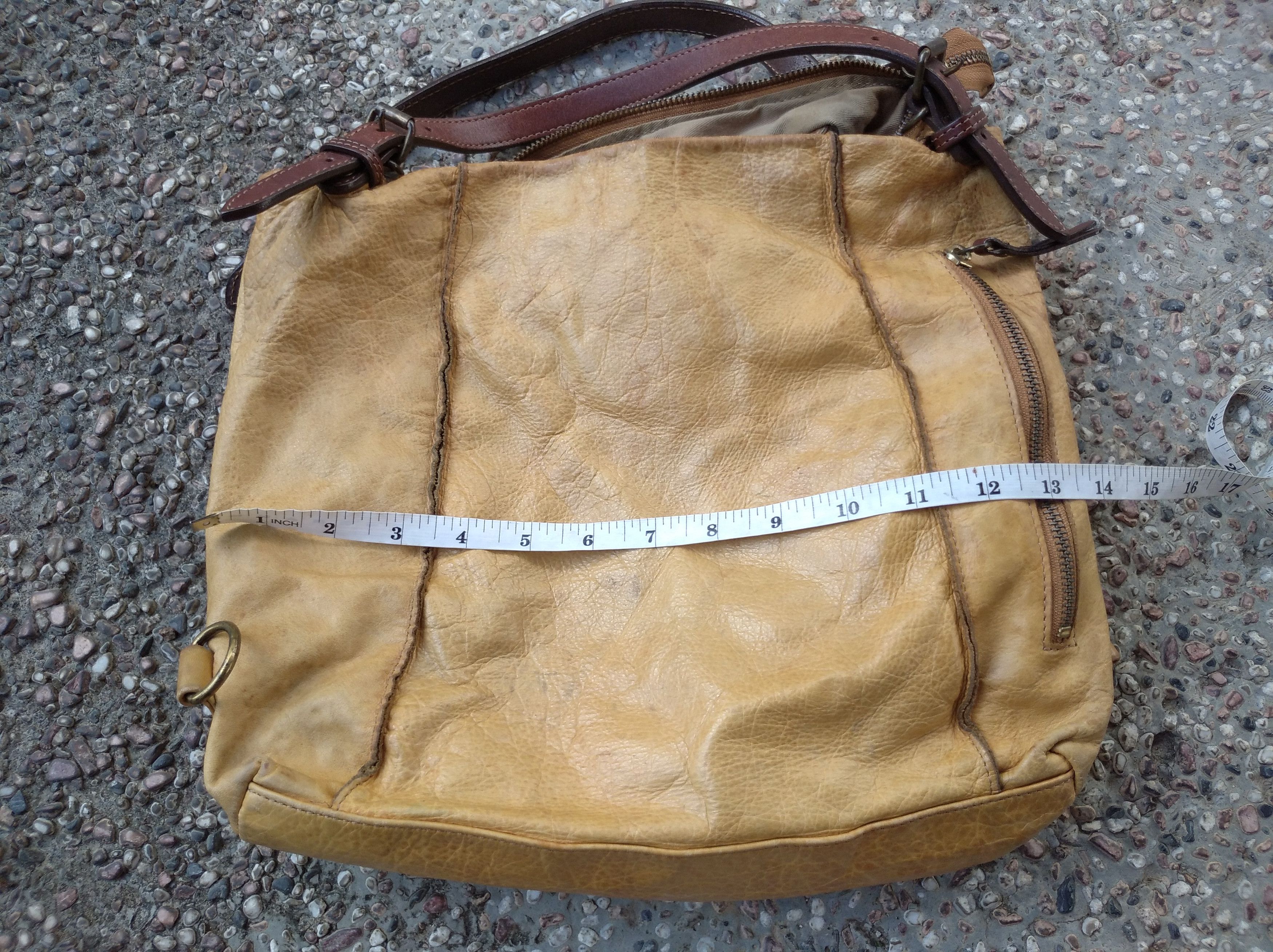 Japanese Brand × Leather Leather tote bag Japanese brand Size ONE SIZE - 9 Thumbnail