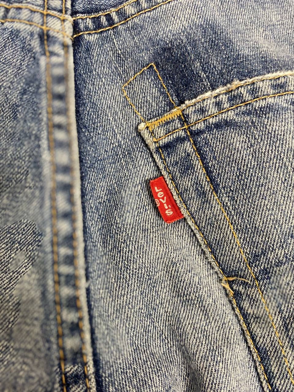 Levi's vintage levis 517 white label bootcut flare denim Size US 33 - 4 Thumbnail