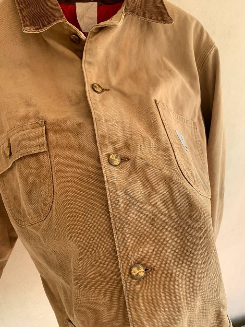 Carhartt Vintage 70s Carhartt Detroit Jacket USA Cropped M Size Size US M / EU 48-50 / 2 - 15 Thumbnail
