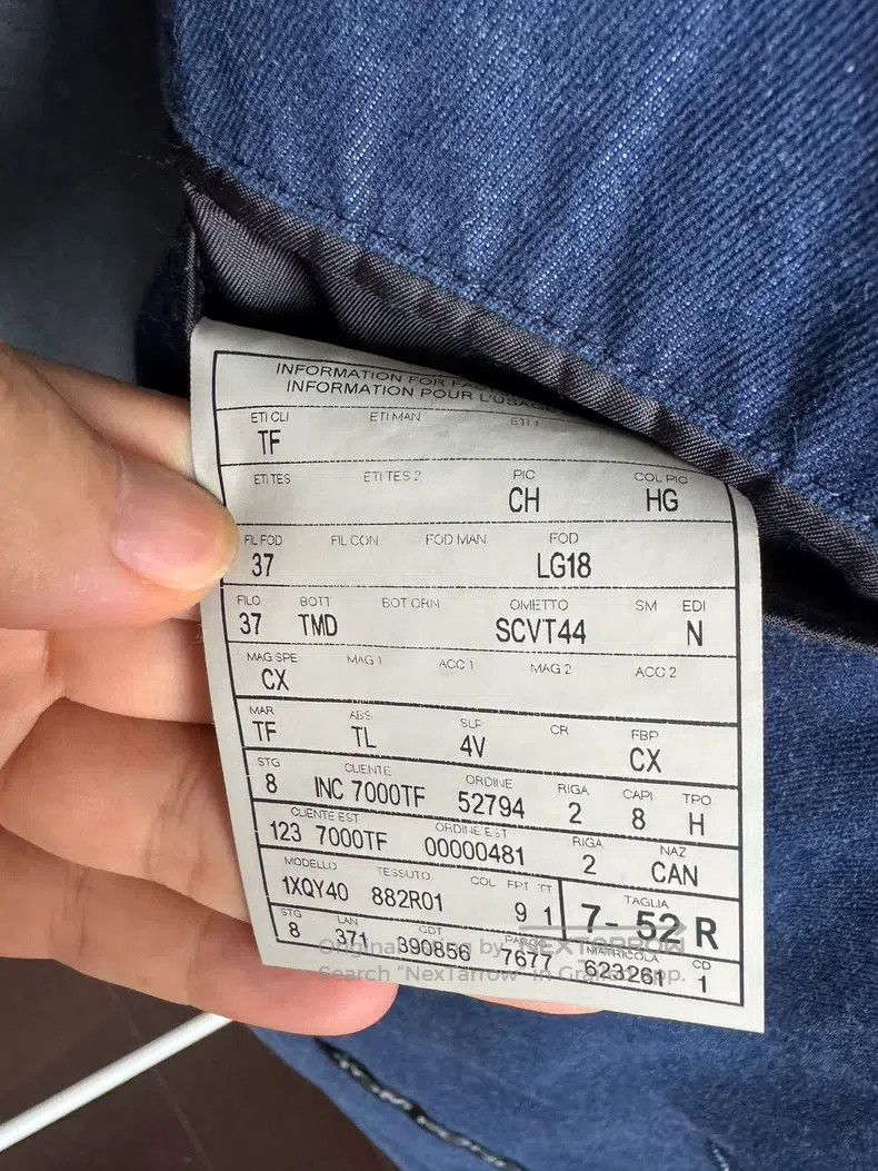 Tom Ford Tom Ford Single-breasted suit, denim Size 52R - 8 Thumbnail