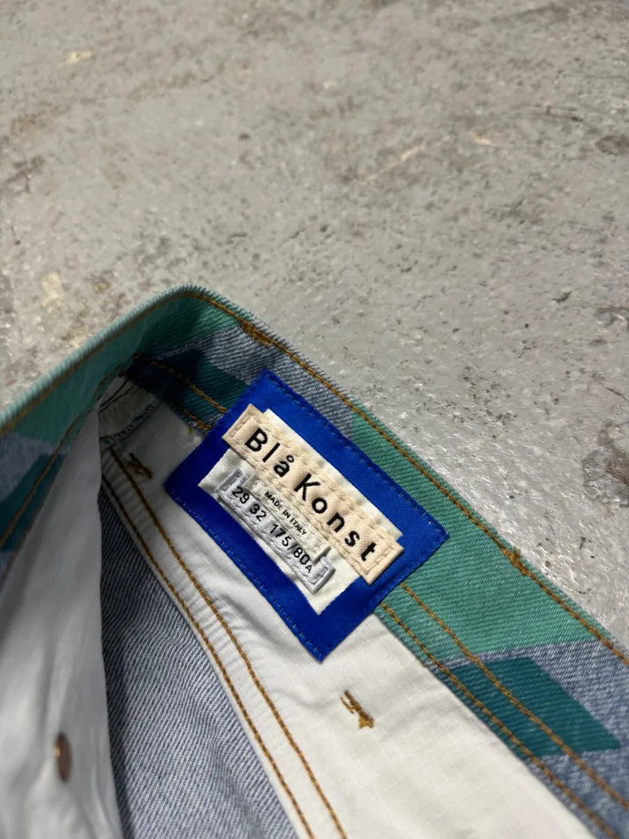 Acne Studios Acne Studios Bla Konst Land Print Denim Jeans Size US 31 - 10 Thumbnail