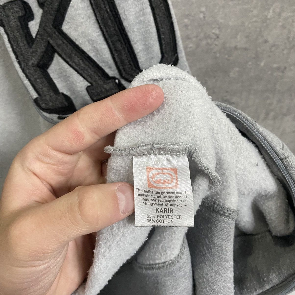 Ecko Unltd. Crazy Vintage Ecko Unltd Y2K Zip Hoodie Japan Style Size US XL / EU 56 / 4 - 9 Thumbnail