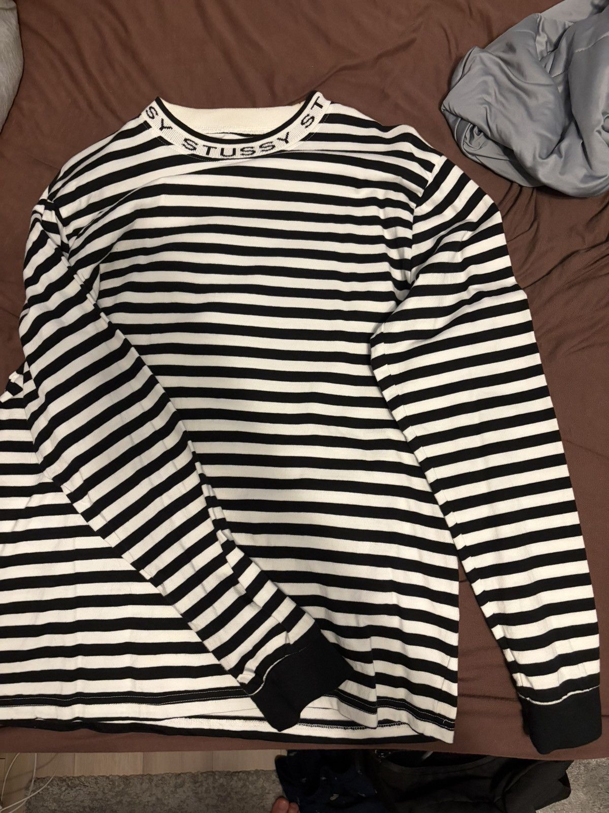 Stussy Stussy Long Sleeve T shirt stripes Size US M / EU 48-50 / 2 - 2 Thumbnail