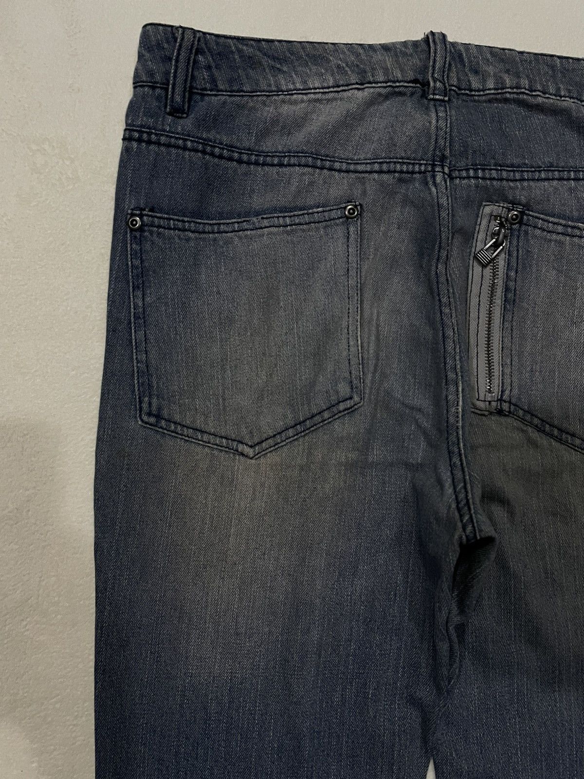 Vintage Vintage Doublefocus Straight Cut Mudwash Denim Jeans Size US 32 / EU 48 - 15 Thumbnail