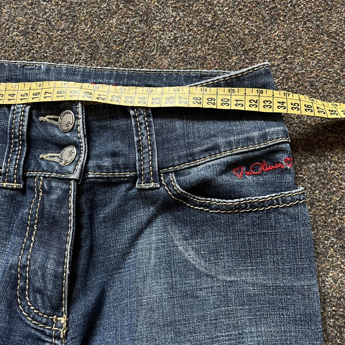 Vintage Vintage Y2K Baggy Flared Jeans Distressed Thrashed Grunge 33 Size 33" - 5 Thumbnail