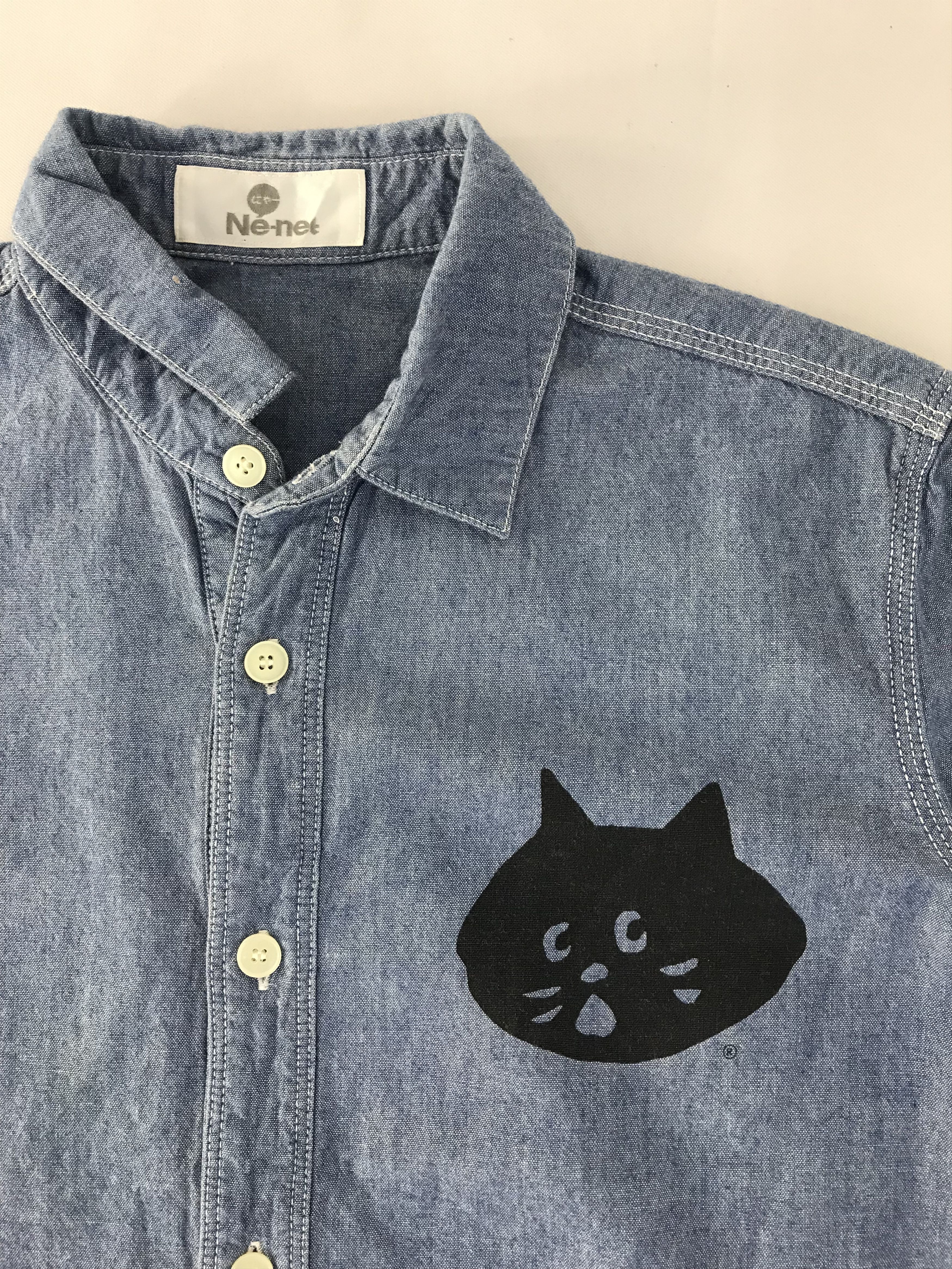 Ne-Net Ne-Net Issey Miyake Embroidery Face Logo Western Denim Size M / US 6-8 / IT 42-44 - 4 Thumbnail