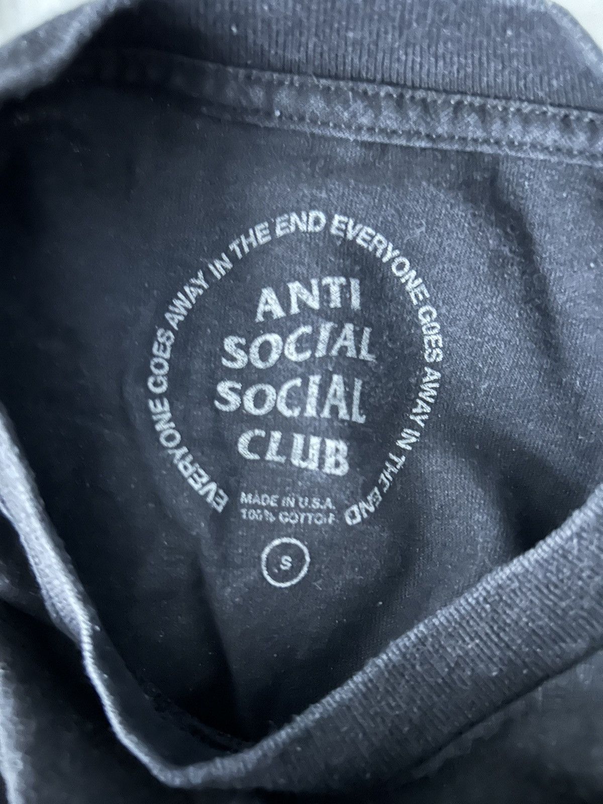 Anti Social Social Club ASSC members only Great Wave Tee Size US S / EU 44-46 / 1 - 3 Thumbnail
