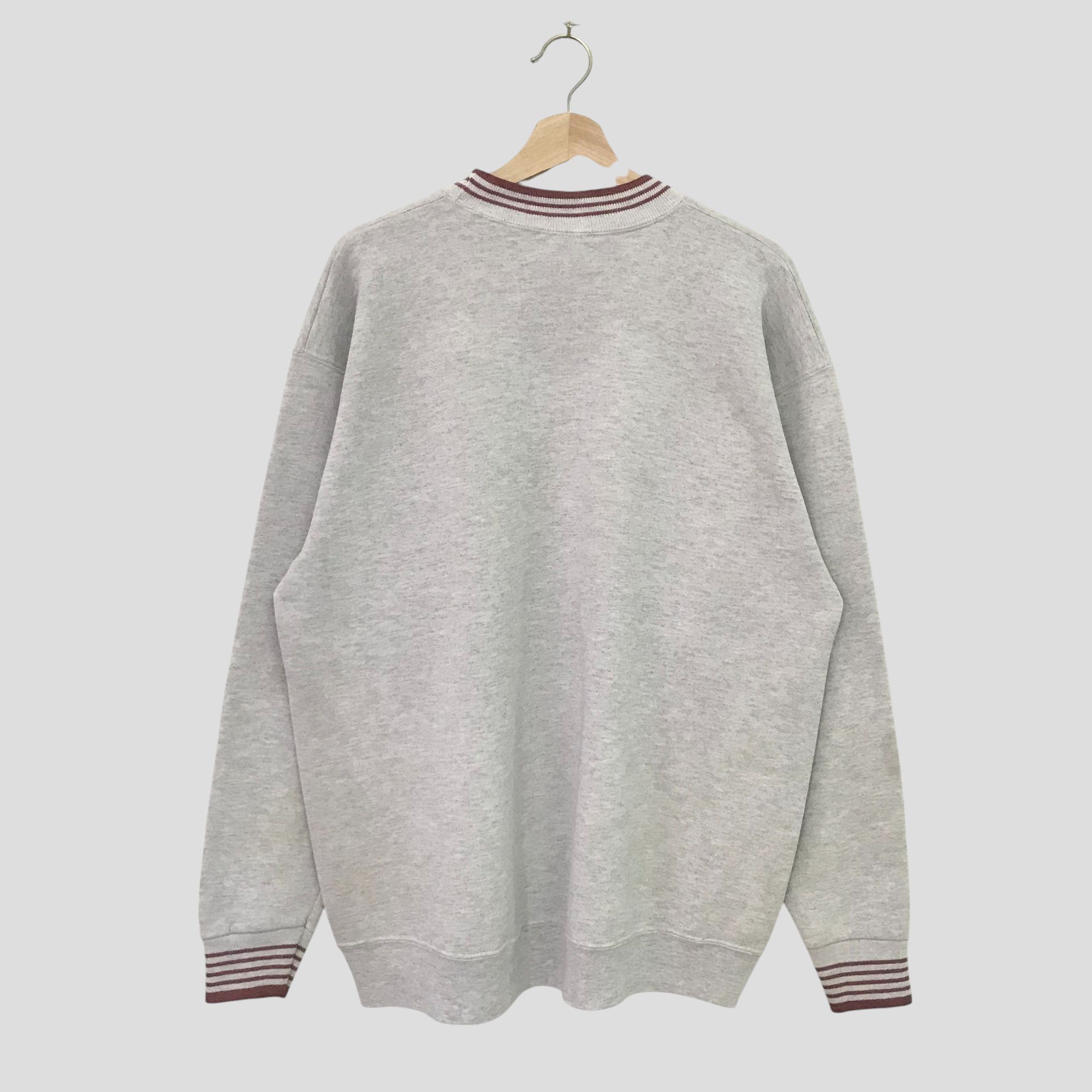 Vintage Vintage 90's Cranberry Grey Sweatshirt - 452 Size US XL / EU 56 / 4 - 2 Thumbnail