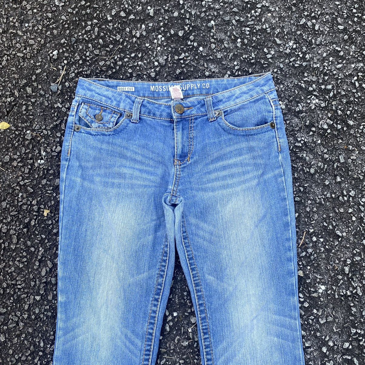 Jean × Mossimo × Vintage Vintage Mossimo Light Washed Flare Denim Jeans Size 34" / US 12 / IT 48 - 4 Thumbnail
