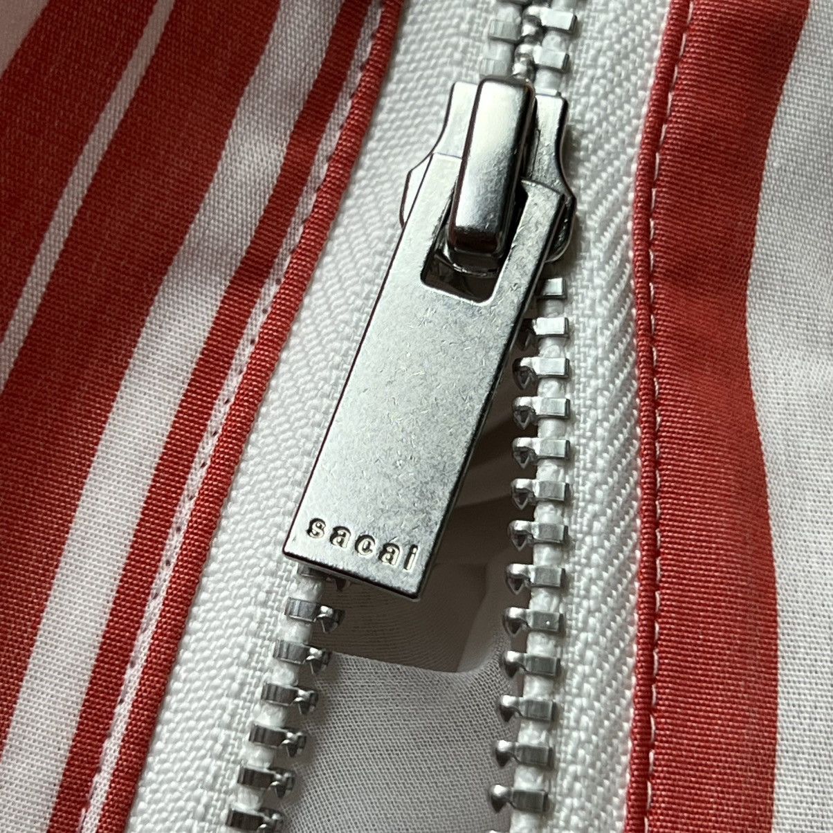 Designer × Japanese Brand × Sacai Sacai - Bib Zip Gusset Pleated - Longsleeve Size XS / US 0-2 / IT 36-38 - 8 Thumbnail