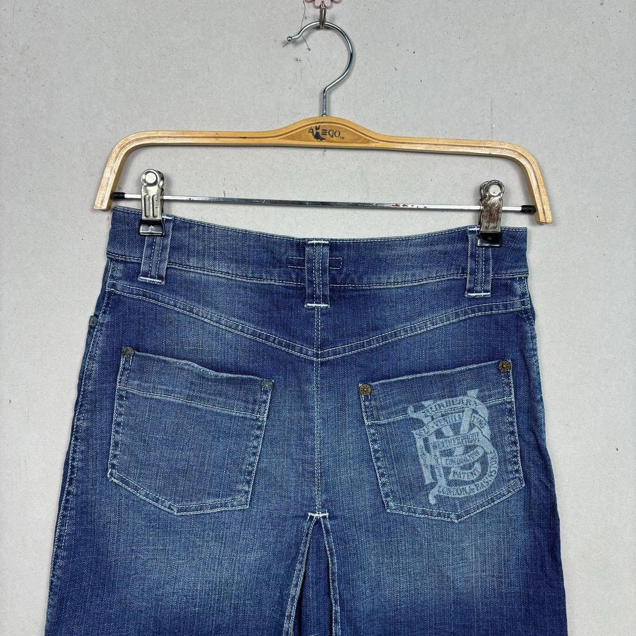Burberry Burberry London Vintage Denim Skirt Italy Nova Check Size 26" / US 2 / IT 38 - 4 Thumbnail