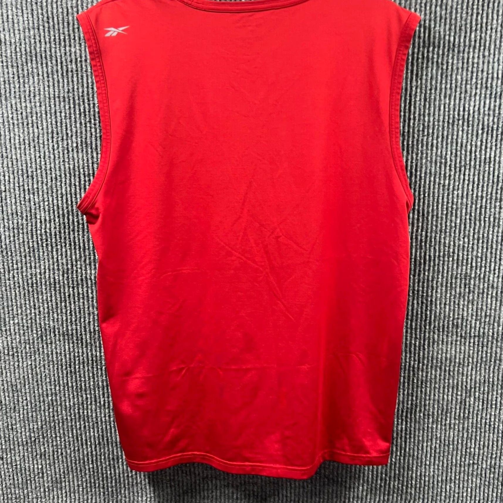 Reebok Reebok Workout Shirt Mens Large Red Sleeveless Performance Muscle Gym Pullover Size US L / EU 52-54 / 3 - 3 Thumbnail