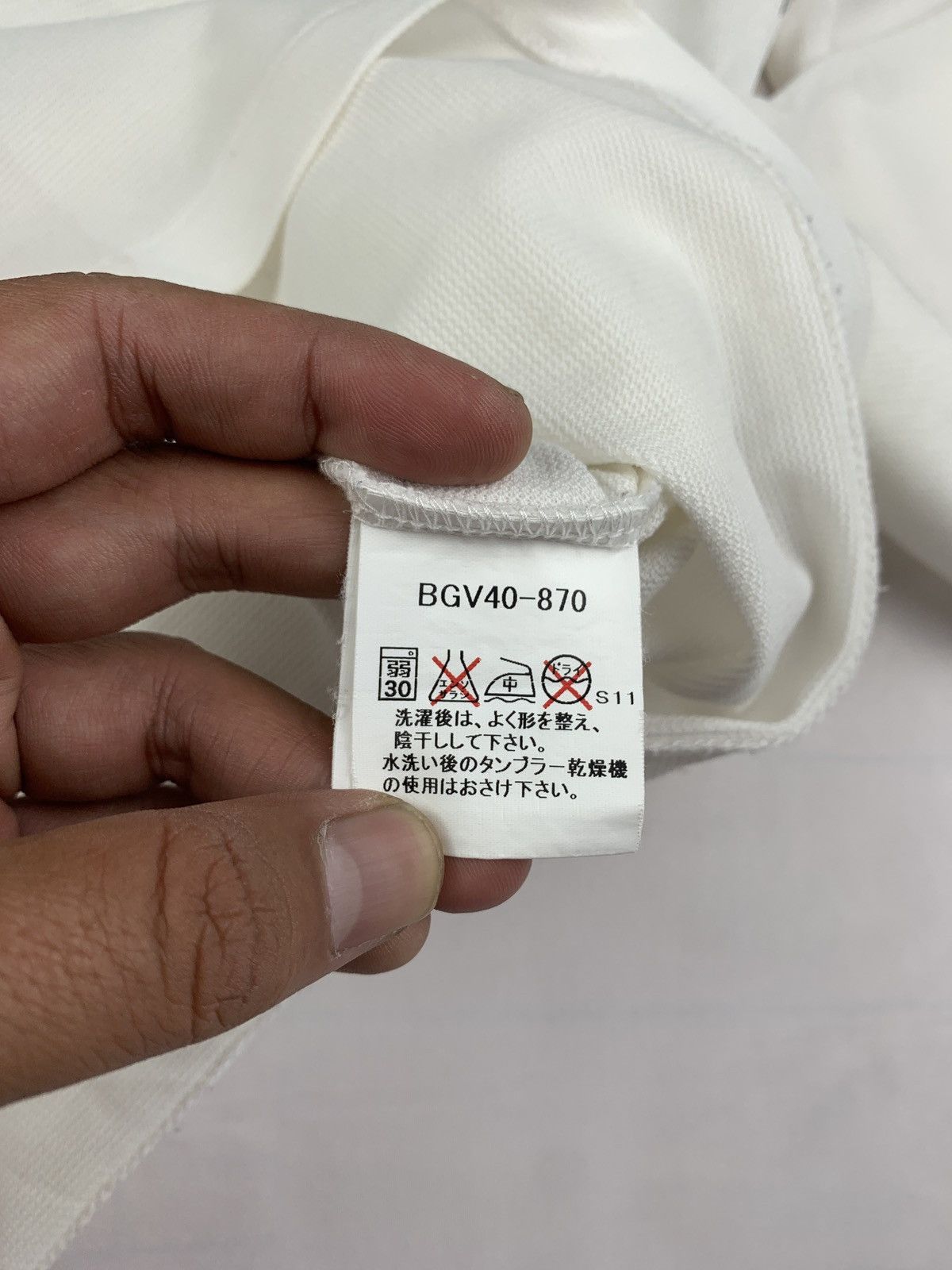 Burberry Burberry Golf England White Spell Out Longsleeve Polo Shirt Size M / US 6-8 / IT 42-44 - 11 Thumbnail