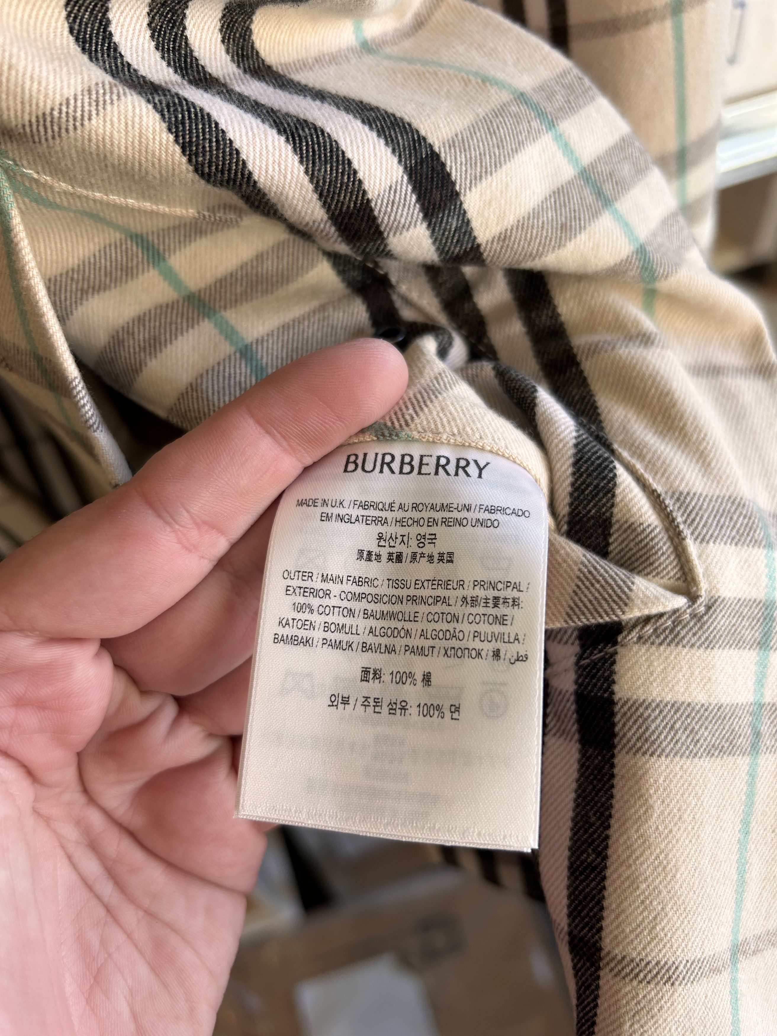 Burberry Burberry Check Jacket Size US L / EU 52-54 / 3 - 10 Thumbnail