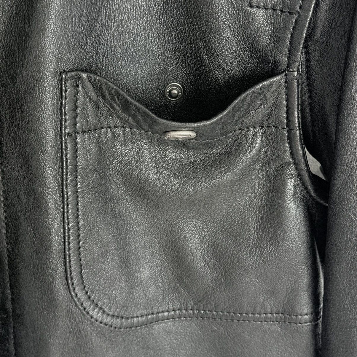 Telfar Telfar Wilson’s Leather jacket Size S / US 4 / IT 40 - 7 Thumbnail