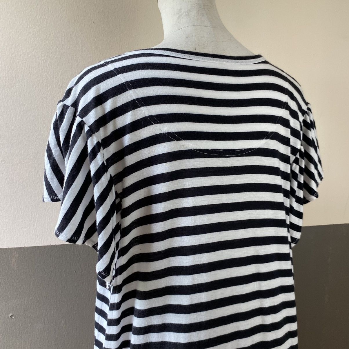 Tsumori Chisato Tsumori Chisato Striped Casual Dress with Contrast Pocket Size XS / US 0-2 / IT 36-38 - 20 Thumbnail