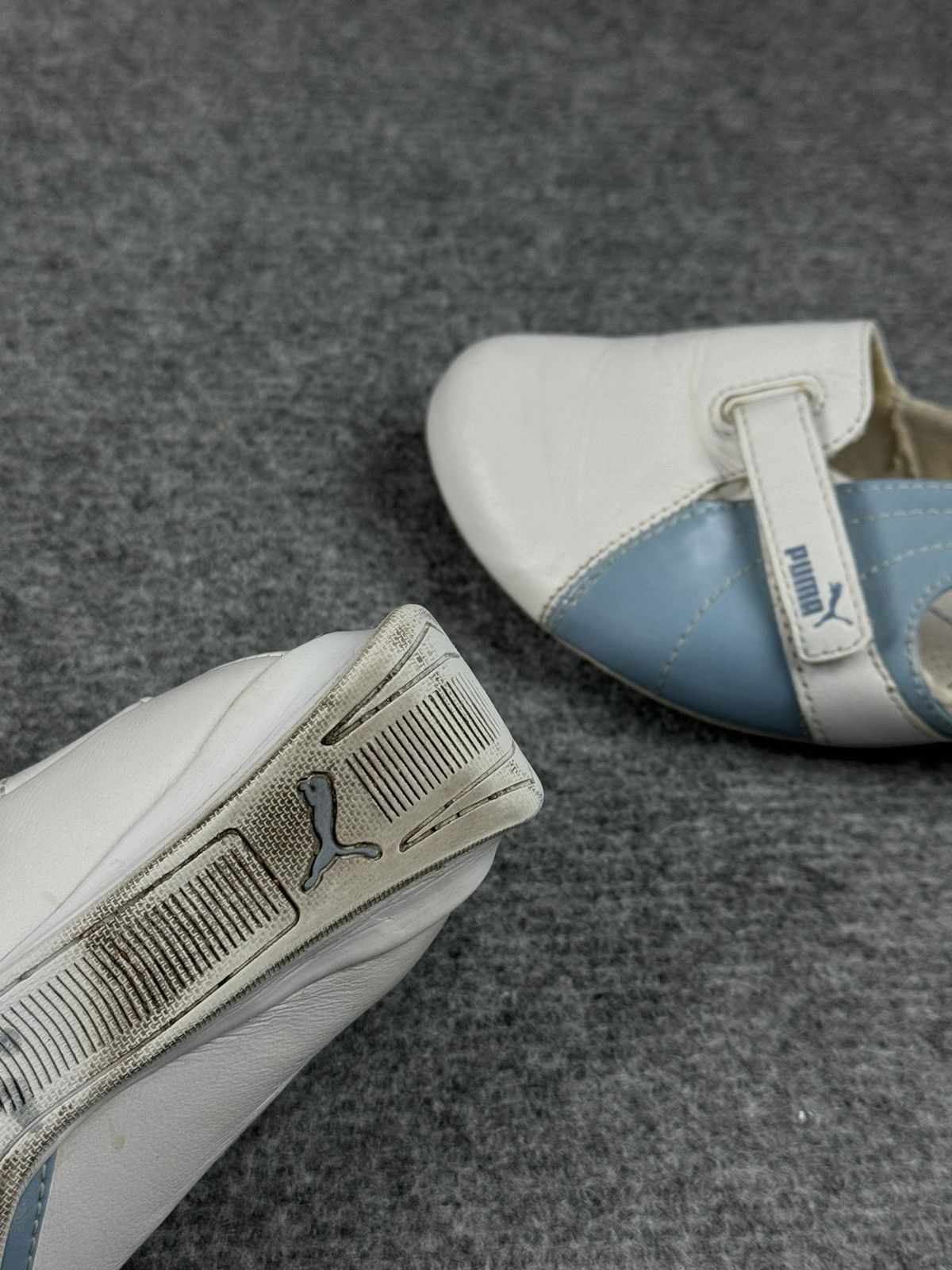 Leather × Puma × Vintage Vintage Leather Puma Flats Size US 6.5 / IT 36.5 - 7 Thumbnail