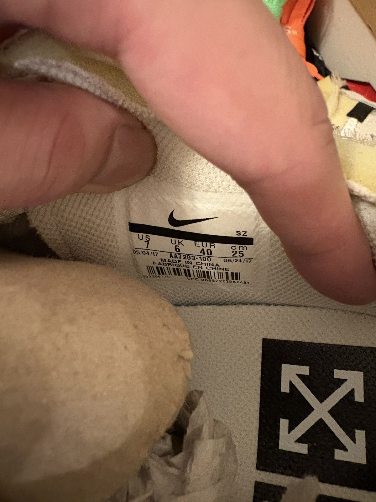 Nike × Off-White Off-White x Nike Air Max 90 “The Ten” US7 Size US 7 / EU 40 - 20 Thumbnail