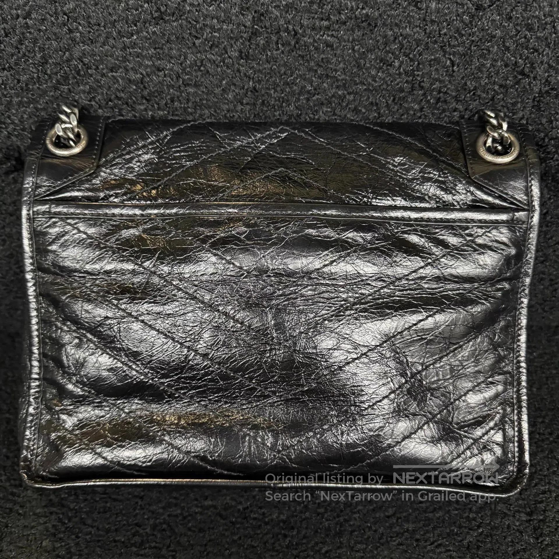 Saint Laurent Paris Quilted Leather Crossbody Bag. Size ONE SIZE - 2 Thumbnail