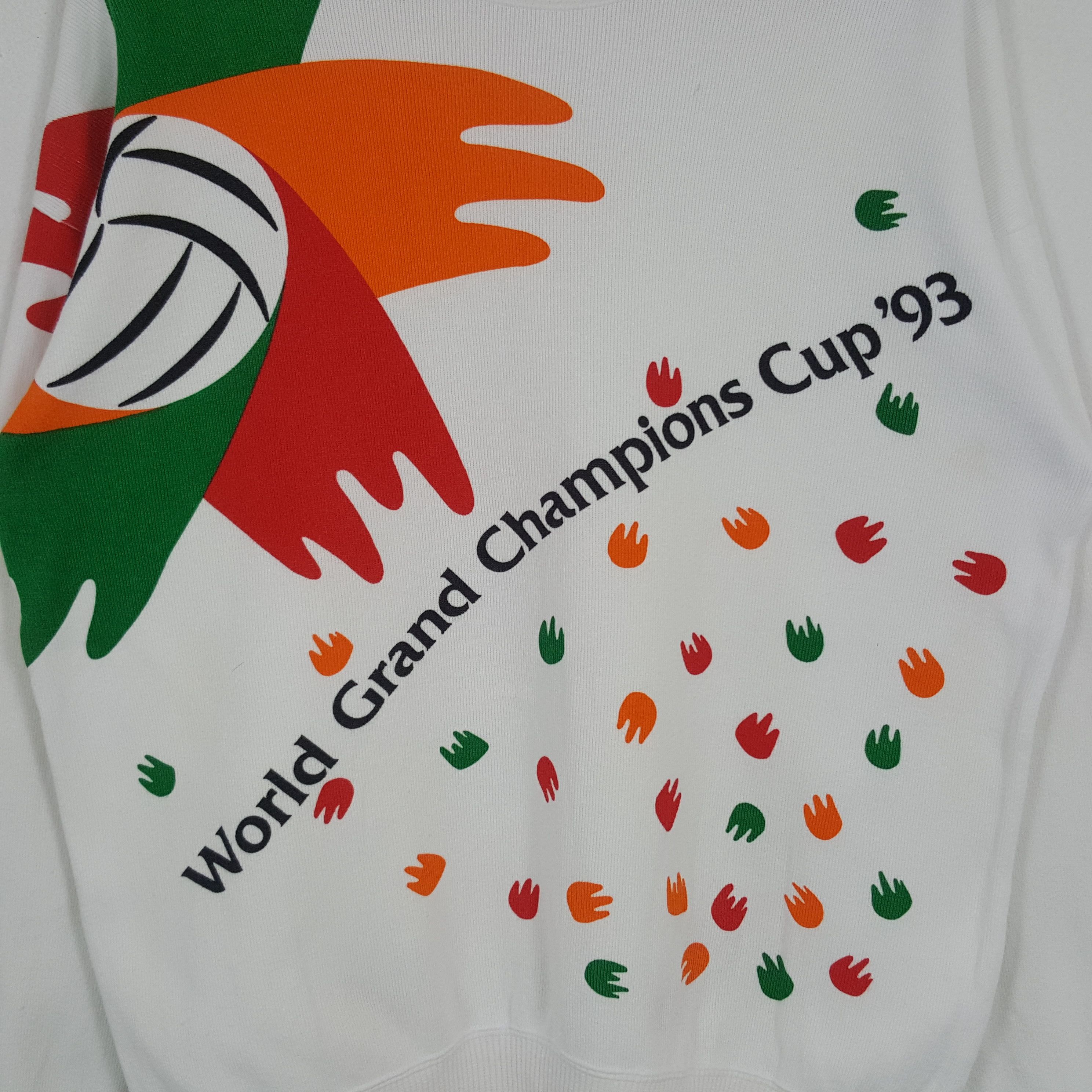 Japanese Brand × Vintage Vintage World Grand ChampionsCup 93 Sport Style Sweatshirt Size US L / EU 52-54 / 3 - 2 Thumbnail