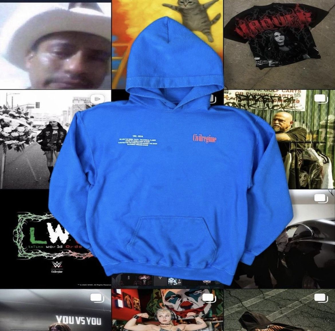 Civil Regime Civil Regime hoodie Size US L / EU 52-54 / 3 - 2 Thumbnail