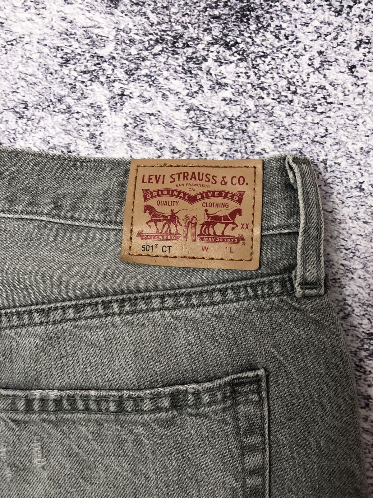 Levi's Vintage men’s shirt jeans Levi’s 501 y2k rare usa Size US 27 - 5 Thumbnail