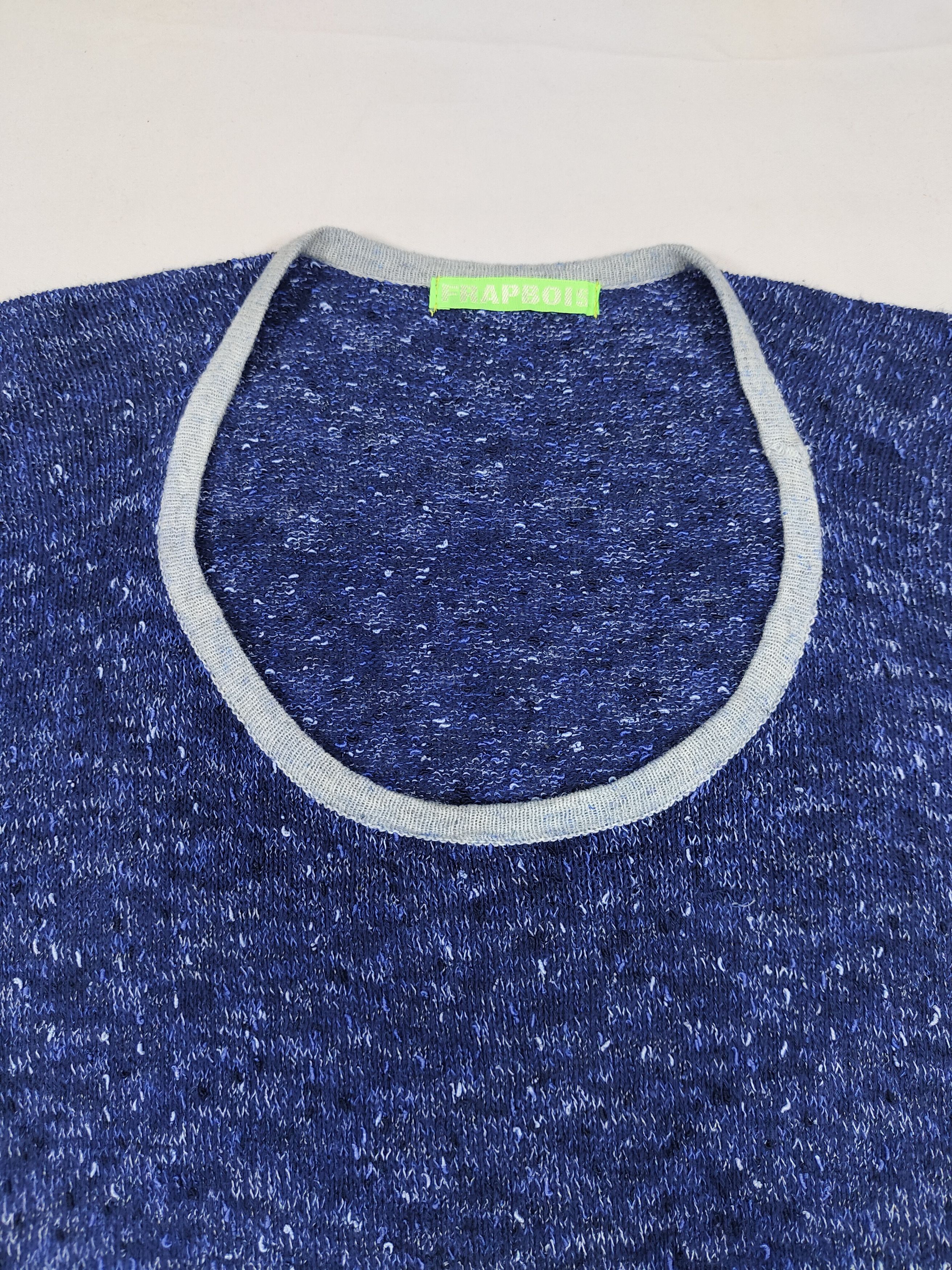 Frapbois Frapbois🇯🇵 Reconstructed Panel Hand Stitch Knit Sweater Size M / US 6-8 / IT 42-44 - 8 Thumbnail