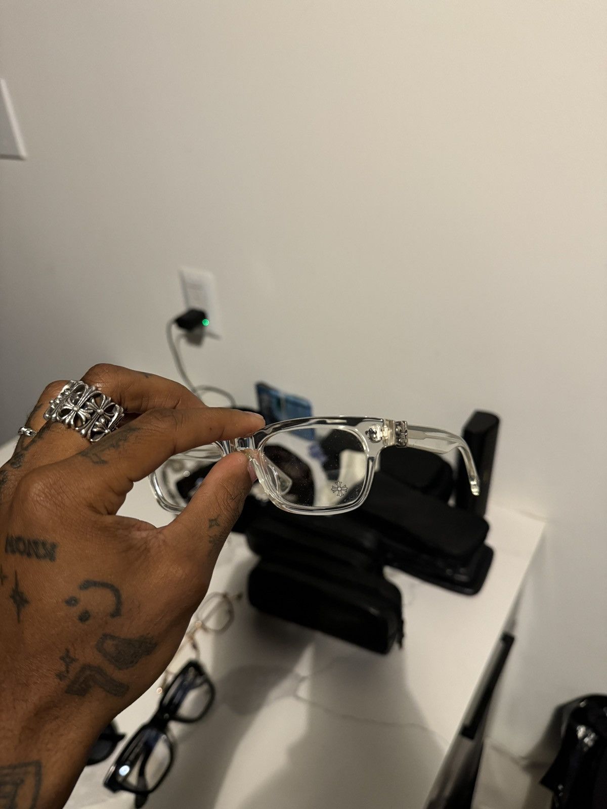 Chrome Hearts Chrome Hearts GITTIN ANY ? Frames Size ONE SIZE - 2 Thumbnail