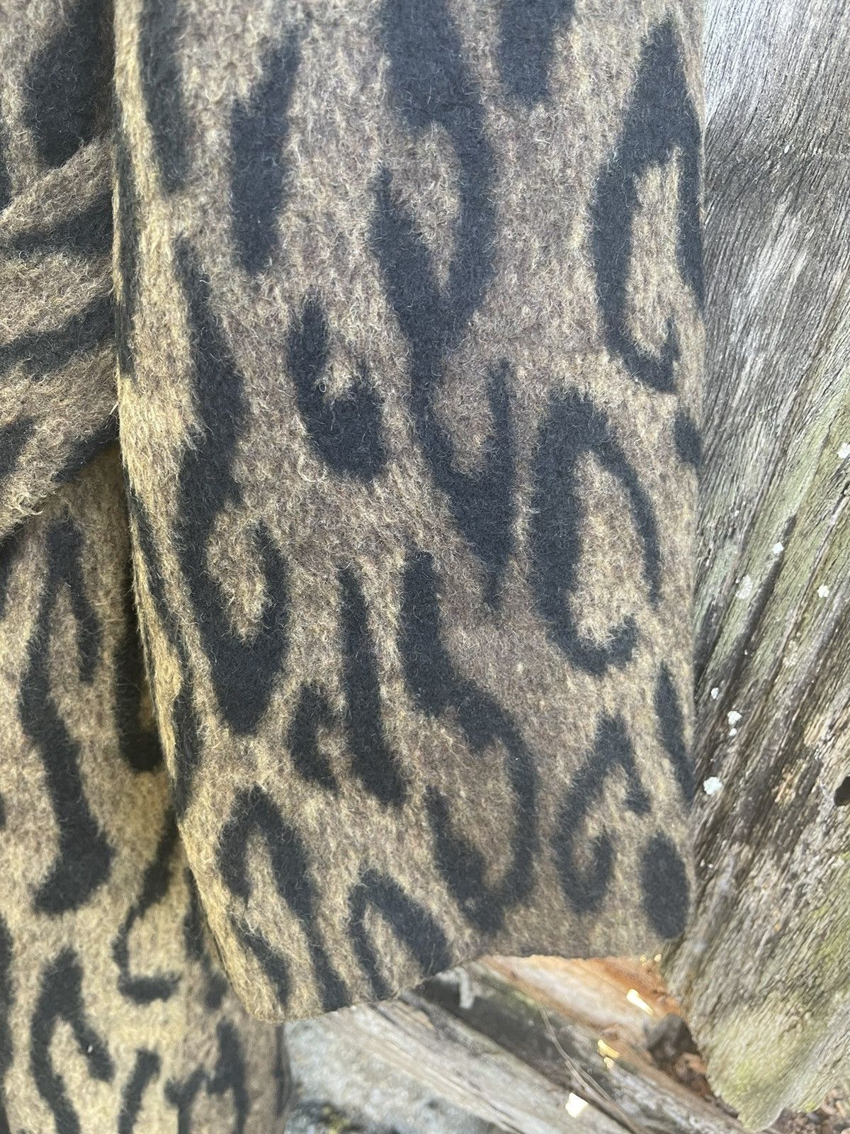Japanese Brand MOUSSY Leopard Faux Fur Robe Coat – Tokyo Streetwear Luxe Size US M / EU 48-50 / 2 - 9 Thumbnail