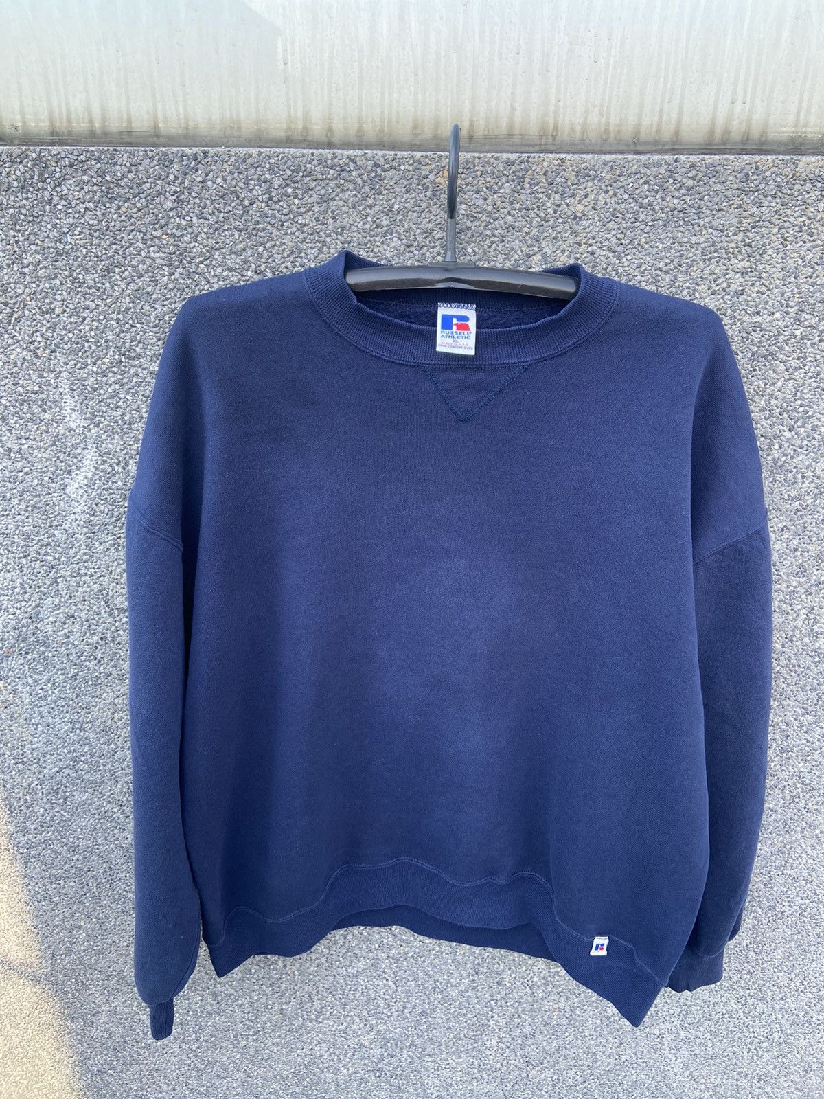 Russell Athletic Vintage NAVY Blue Russell sweatshirt Size US M / EU 48-50 / 2 - 2 Thumbnail