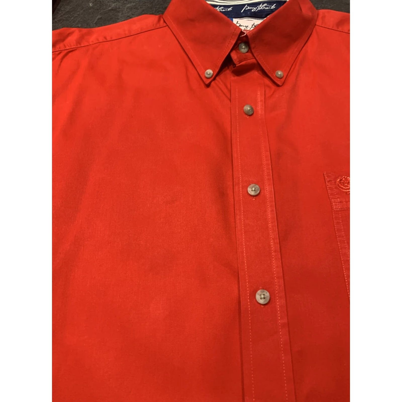 Wrangler George Strait Wrangler Cowboy Cut Button Down Shirt Mens Red XL L/S Size US XL / EU 56 / 4 - 4 Thumbnail