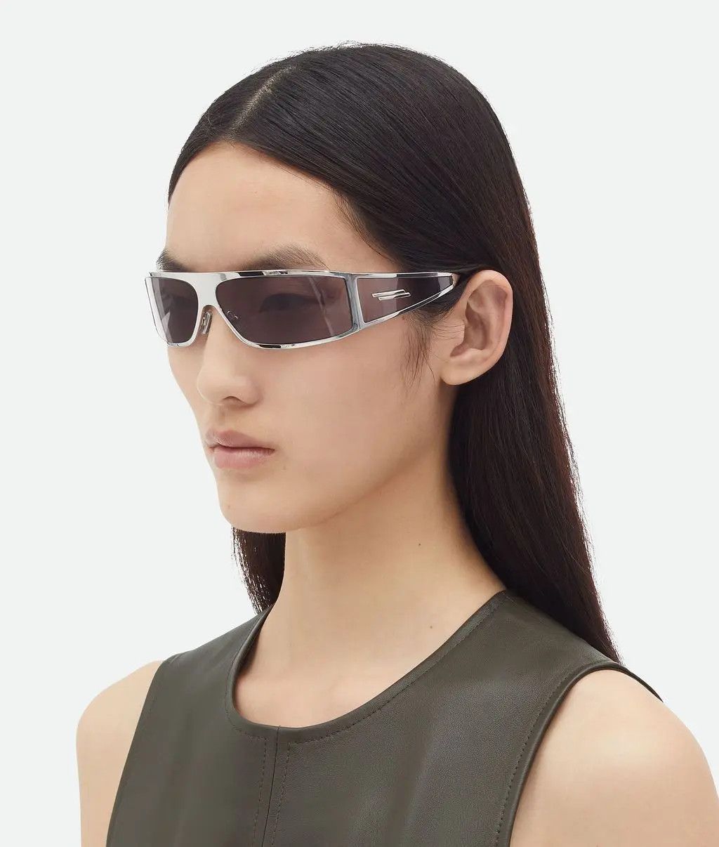 Bottega Veneta o1n1vont0525 Size: OS / Unisex Bangle Wraparound Sunglasses Size ONE SIZE - 2 Thumbnail