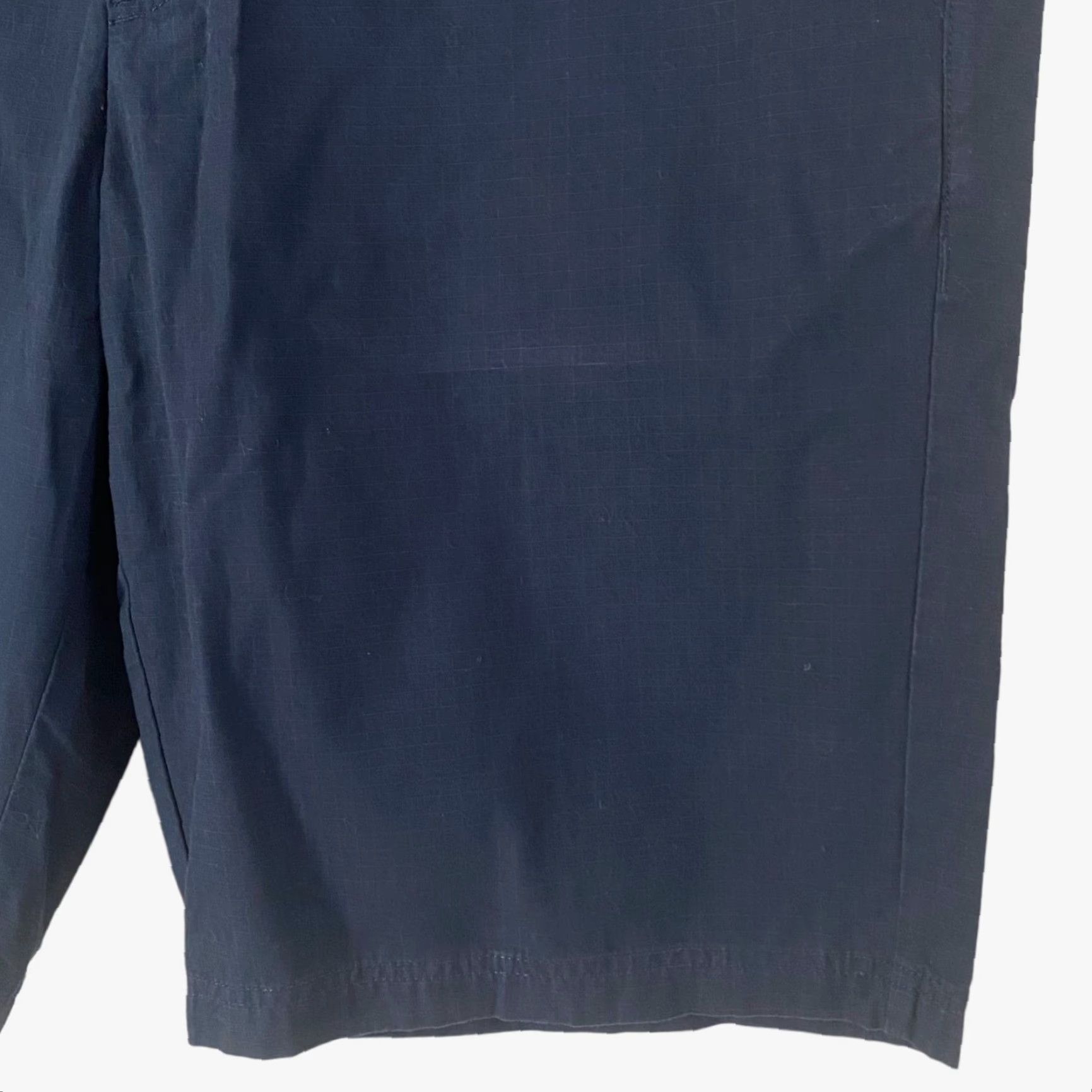 Timberland Timberland Chino Shorts Mens 38 Blue Relaxed Cotton Flat Front Pockets Casual Outdoor Ripstop Flat Front Size US 38 / EU 54 - 6 Thumbnail