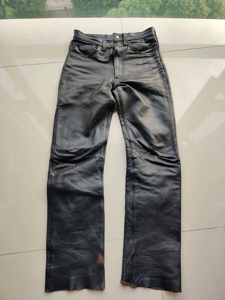 The Real McCoy's The Real McCoys SiseM Leather Pants, Size 31, Buco Horsehid Size US 30 / EU 46 - 1 Thumbnail