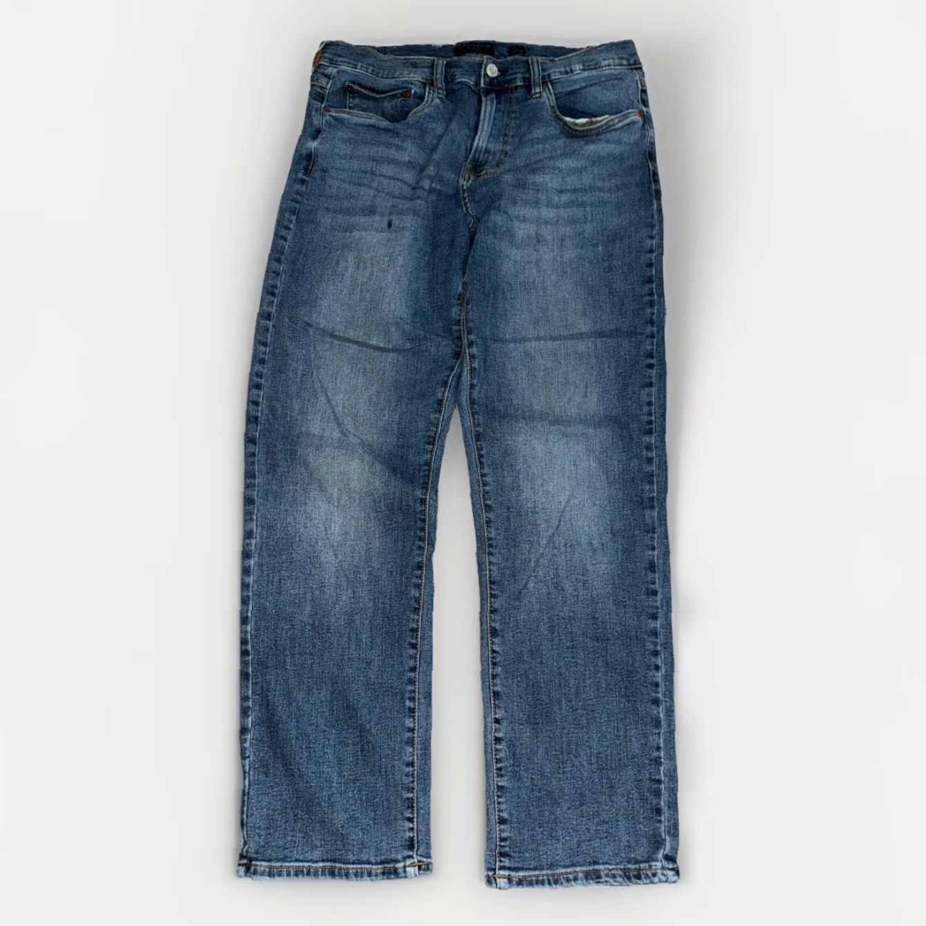 Lucky Brand VINTAGE Lucky Brand 221 Straight Jeans Men’s 34x30 Blue Denim Mid Rise Classic Fit Size US 34 / EU 50 - 3 Thumbnail