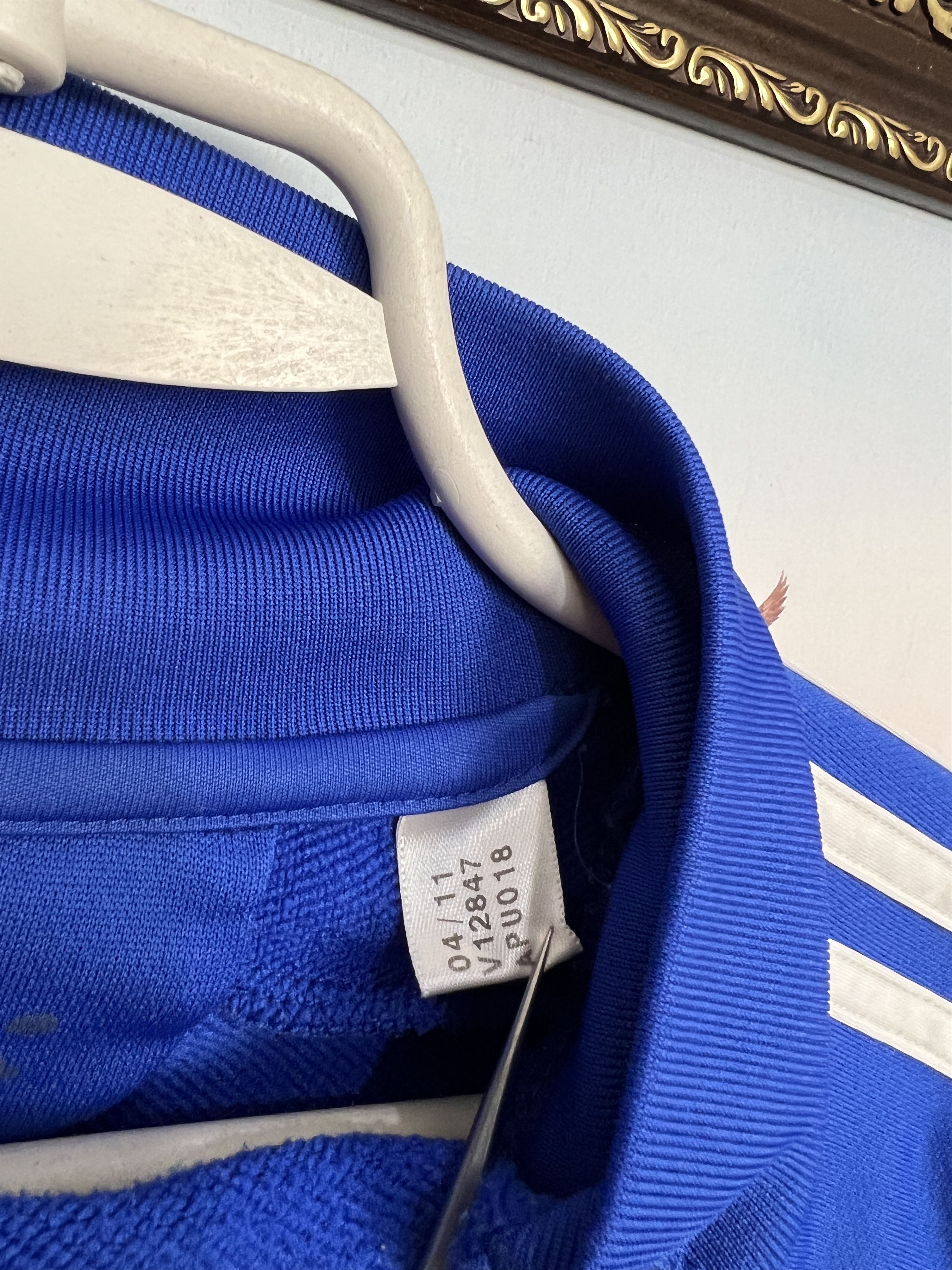 Adidas Chelsea Player Issue Football Train Sweatshirt Track Top Size US M / EU 48-50 / 2 - 8 Thumbnail